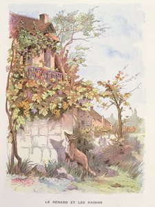 Ræven og druerne, ca. 1900
